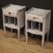 Shabby Chic Bedside Tables, 20th Century, Set of 2 3