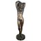 Scultura grande in bronzo di una giovane donna nuda che porta un'urna d'acqua, XX secolo, Immagine 1