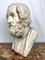 Busto de mármol del antiguo poeta griego Homero, Imagen 4
