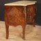 French Inlaid Dresser with Marble Top, 20th Century 8