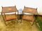 19th Century Regency Inlaid Brass Side Tables, Set of 2, Image 2
