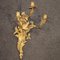 Französische Louis XV Wandlampen aus vergoldeter Bronze, 20. Jh., 2er Set 6