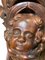 Wooden Carved Wall Sconces with Cherub Faces, 20th Century 4