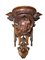 Wooden Carved Wall Sconces with Cherub Faces, 20th Century, Image 8