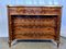 19th Century French Empire Flame Mahogany Chest 2