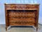 19th Century French Empire Flame Mahogany Chest, Image 2