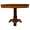 19th Century William IV Style Walnut and Parquetry Centre Table, Image 1