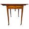 19th Century Sheraton Revival Painted Satinwood Drop-Leaf Table, Image 1