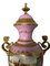 French Sèvres Porcelain Vases in Pink, 20th Century, Set of 2, Image 7