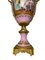 Jarrones franceses de porcelana Sèvres en rosa, siglo XX. Juego de 2, Imagen 9