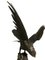 Antiker japanischer Adler aus Bronze aus der Meiji-Zeit, 19. Jh 10