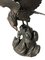 Antiker japanischer Adler aus Bronze aus der Meiji-Zeit, 19. Jh 8