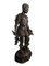 Guerrier en Bronze Tenant une Tête de Bête Demi-Humain, 20ème Siècle 3