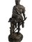 Guerrero de bronce con cabeza de bestia semi-humana, siglo XX, Imagen 12