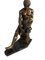 Bronze Ringer auf korinthischem Sockel, 20. Jh 3