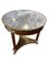 French Empire Table with Round Marble Top, 19th Century, Image 3