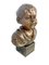 Bronze Bust of a Young Boy by O’brian, 20th Century, Image 3