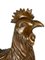 Gallina e gallo orientale in bronzo, XX secolo, set di 2, Immagine 9