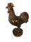 Oriental Bronze Hen and Cockerel, 20th Century, Set of 2 12