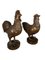 Orientalische Henne und Hahn aus Bronze, 20. Jh., 2er Set 2