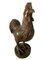Oriental Bronze Hen and Cockerel, 20th Century, Set of 2 10
