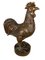 Poule et Coq Oriental en Bronze, 20ème Siècle, Set de 2 8