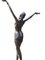 Art Déco Ballerina aus Bronze mit Marmorsockel von JB Deposee 5