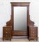 French Full-Length Psyche Mirror or Dressing Table with Drawers, 1940s, Image 1