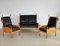 Brutalist Style Oak Easy Chairs, Image 13