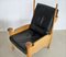 Brutalist Style Oak Easy Chairs, Image 10