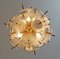 Lampadario Sputnik con dischi in vetro di Murano, Immagine 4