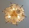 Sputnik Chandelier with Murano Glass Disks, Image 4