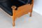 Vintage Brutalist Style Oak Sofa, Image 1