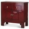 Mid Sized Cabinet in Red Lacquer 1