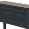 Teal Lacquered Console with Drawers, Image 5