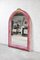 Pink Lacquered Goatskin Mirror by Karl Springer, 1970s 4
