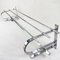 Bauhaus or Art Deco Chromed Wall Rack 2