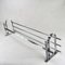 Bauhaus or Art Deco Chromed Wall Rack 3