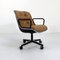 Camel Leather Desk Chair on Wheels by Charles Pollock for Knoll Inc. / Knoll International, 1970s, Image 2