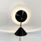Postmodern Black and White Murano Glass Table Lamp by F. Fabbian, 1980s 2