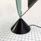 Postmodern Black and White Murano Glass Table Lamp by F. Fabbian, 1980s 6