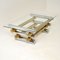 Vintage Chrome & Brass Coffee Table from Pieff, 1970s 2