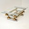 Vintage Chrome & Brass Coffee Table from Pieff, 1970s 8