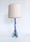 Mid-Century Glass Droplet Table Lamp from Val Saint Lambert, Belgium, 1950s, Image 2