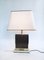 Hollywood Regency Style Gold Square Table Lamp, 1970s 11