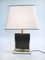 Hollywood Regency Style Gold Square Table Lamp, 1970s, Image 8