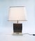 Hollywood Regency Style Gold Square Table Lamp, 1970s, Image 9