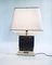 Hollywood Regency Style Gold Square Table Lamp, 1970s 10