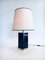 Hollywood Regency Style Black & Gold Square Table Lamp, 1970s 6