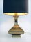 Hollywood Regency Style Brass Table Lamp, 1970s 7